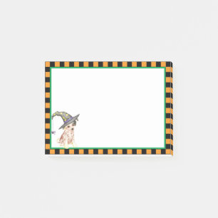 Chinese Crested Witch Post-it Notes