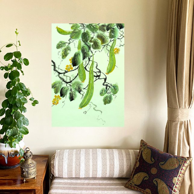 Chinese Cucumber Canvas Print (Creator Uploaded)