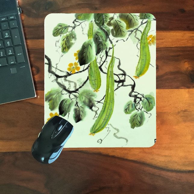 Chinese Cucumber Mouse Pad (Creator Uploaded)