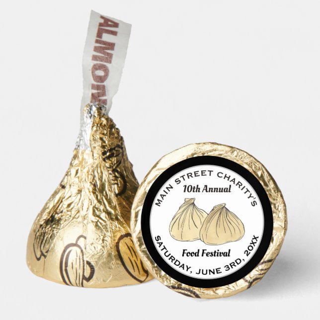 Chinese Dim Sum Shumai Dumplings Food Festival Hershey®'s Kisses® (Front)