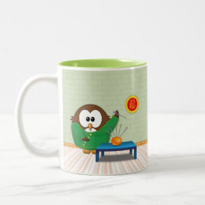 Chinese doctor owl - mug