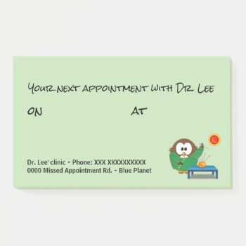 Chinese Doctor Owl - Post-it-notes Pad Post-it Notes by just_owls at Zazzle