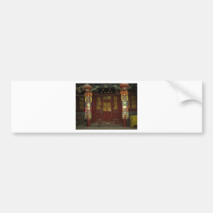Chinese Door Bumper Sticker