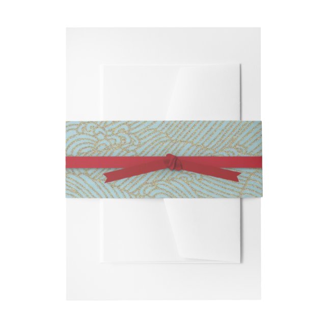 Chinese Double Happiness Belly Band (Front Example)