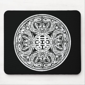 Chinese Double Happiness Mouse Pad