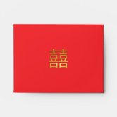 Chinese Double Happiness Red Envelopes