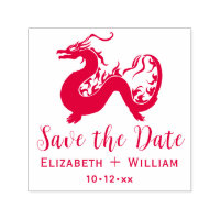 Chinese Dragon #2 Wedding Save the Date