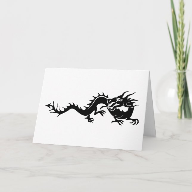 Chinese Dragon (9) Holiday Card (Front)