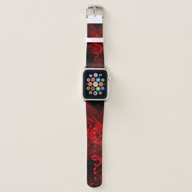 Chinese dragon apple watch band (Front)