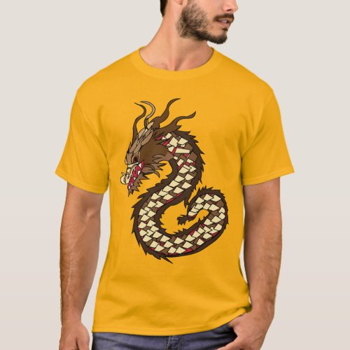 Chinese Dragon Art T_Shirt