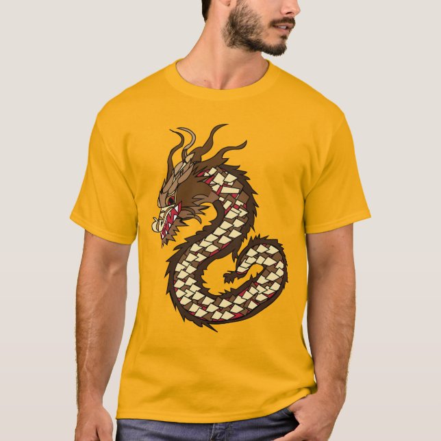 Chinese Dragon Art T-Shirt (Front)