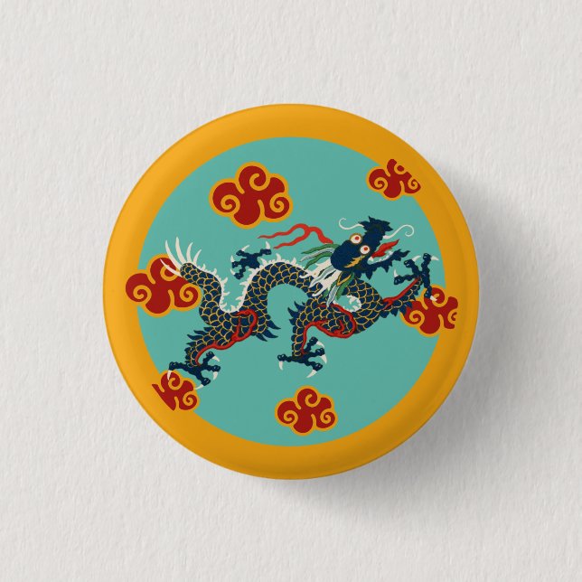 Chinese Dragon Button (Front)