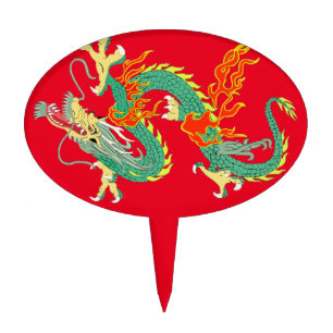 Chinese Dragon Cake Pick