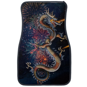 Chinese Dragon Car Floor Mat