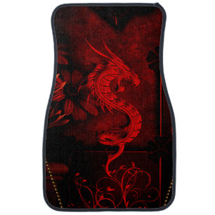 Chinese dragon car floor mat