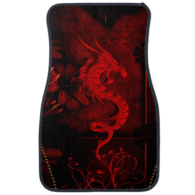 Chinese dragon car floor mat (Front)