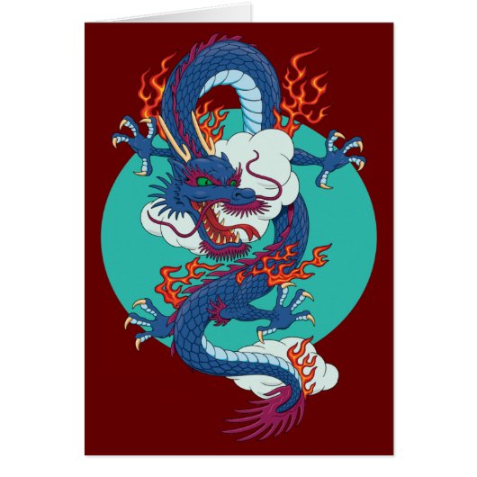 Chinese Dragon Cards (Front)