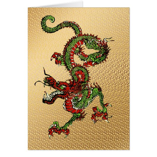 Chinese Dragon Cards (Front)