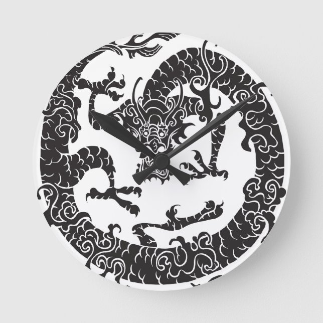 Chinese Dragon Clock (Front)