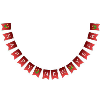 Chinese dragon for New Year's party Bunting Flags