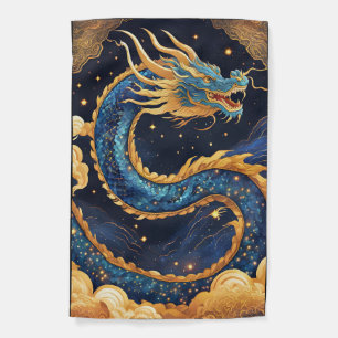 chinese dragon garden flag