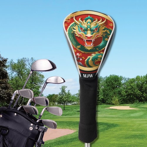 Chinese Dragon Golf Head Cover