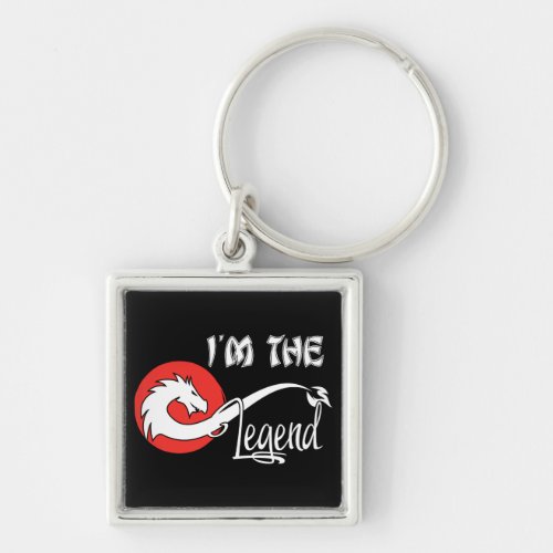 Chinese dragon  I am the legend  Keychain
