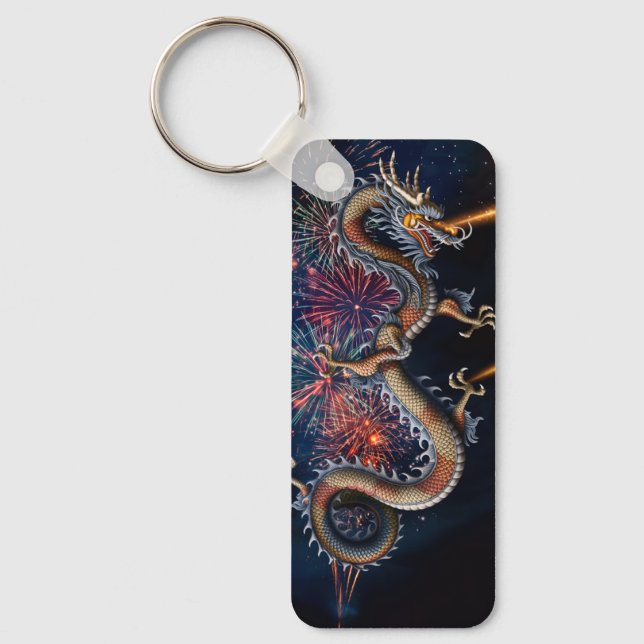 Chinese Dragon Keychain (Front)