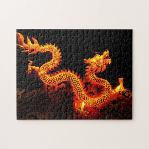 Chinese Dragon Lantern Jigsaw Puzzle