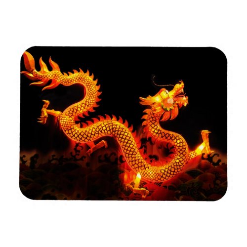 Chinese Dragon Lantern Magnet