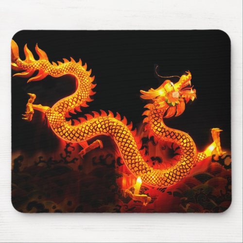 Chinese Dragon Lantern Mouse Pad