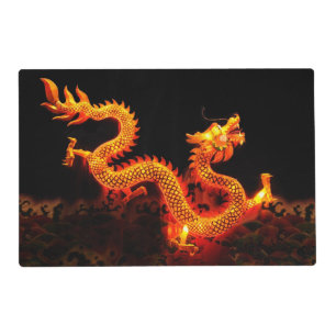 Chinese Dragon Lantern Placemat