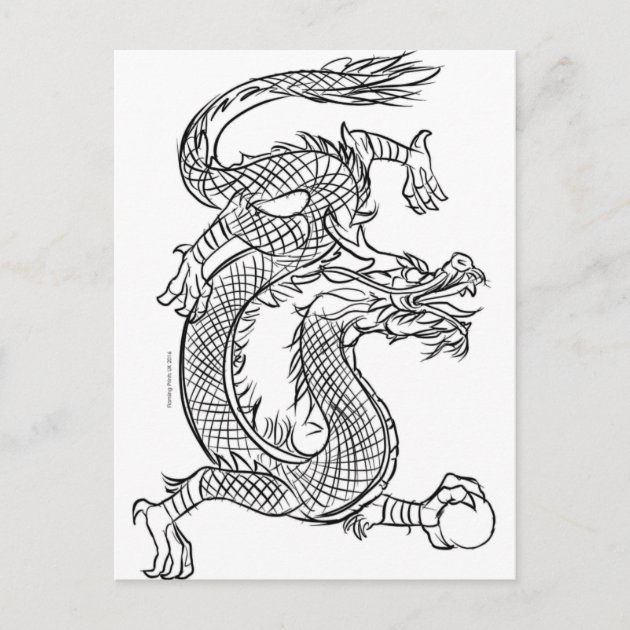 I drew a chinese dragon (fineliner on paper) : r/drawing