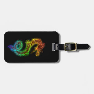Chinese Dragon Luggage Tag