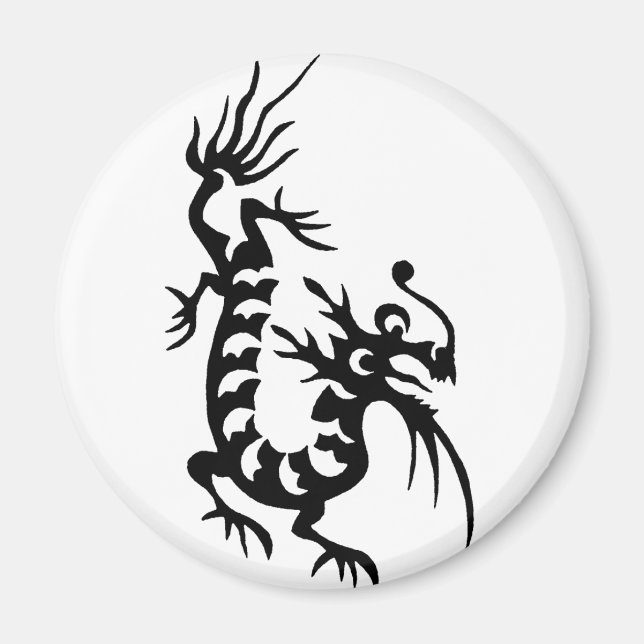 Chinese Dragon Magnet (Front)
