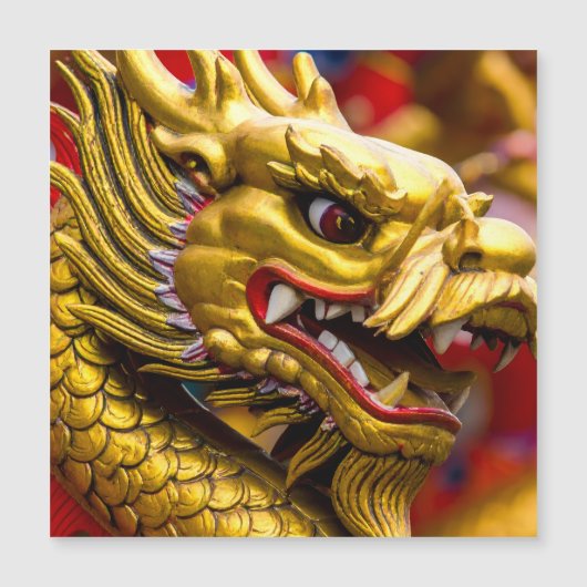 Chinese Dragon magnetic card (Front)