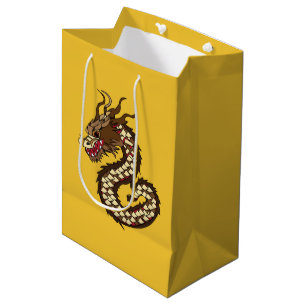 Chinese Dragon Medium Gift Bag