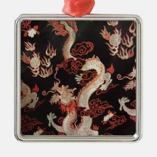 Chinese Dragon Metal Ornament