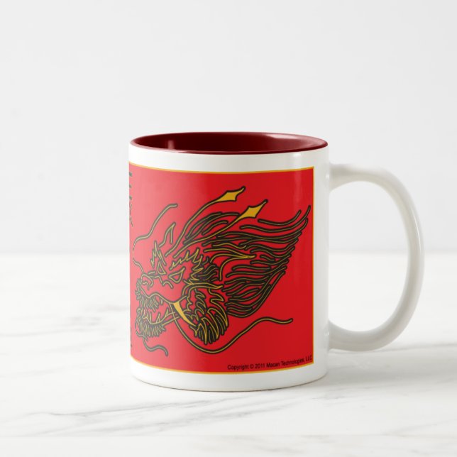Chinese Dragon Mug - Year of the Dragon 2012 (Right)