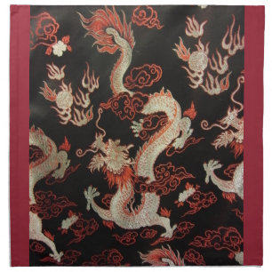 Chinese Dragon Napkin