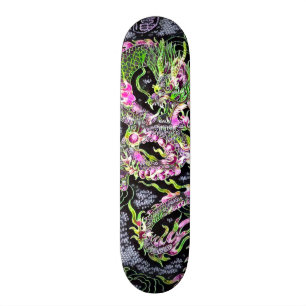 Chinese Dragon Neon Foil Element Custom Pro Board