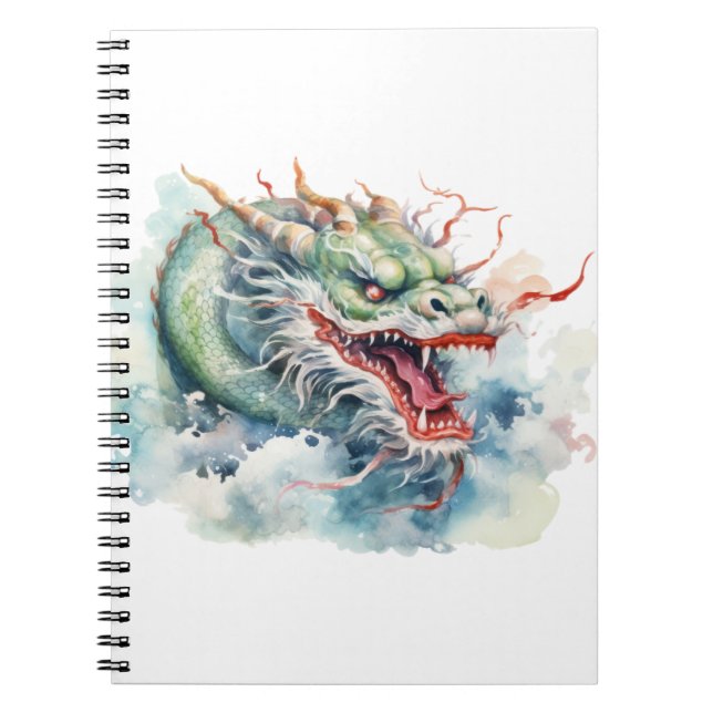 Chinese Dragon  Notebook (Front)