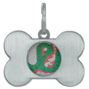 Chinese Dragon Pet ID Tag