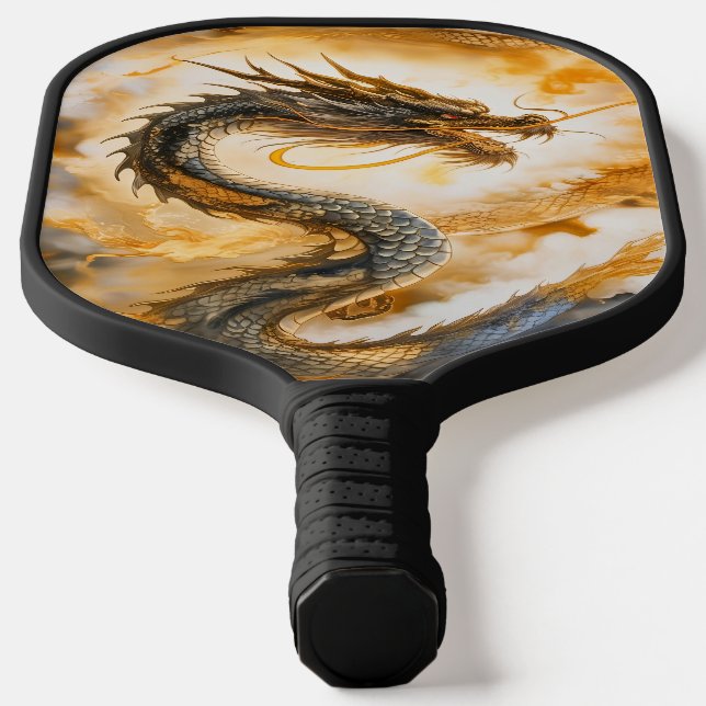 Chinese Dragon Pickleball Paddle (Laydown)