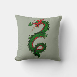 Chinese dragon pillow
