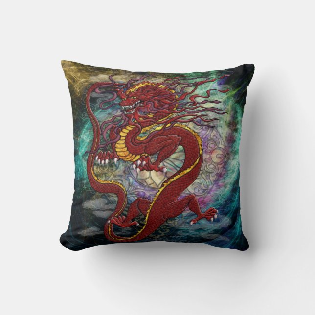 Chinese Dragon pillow (Front)