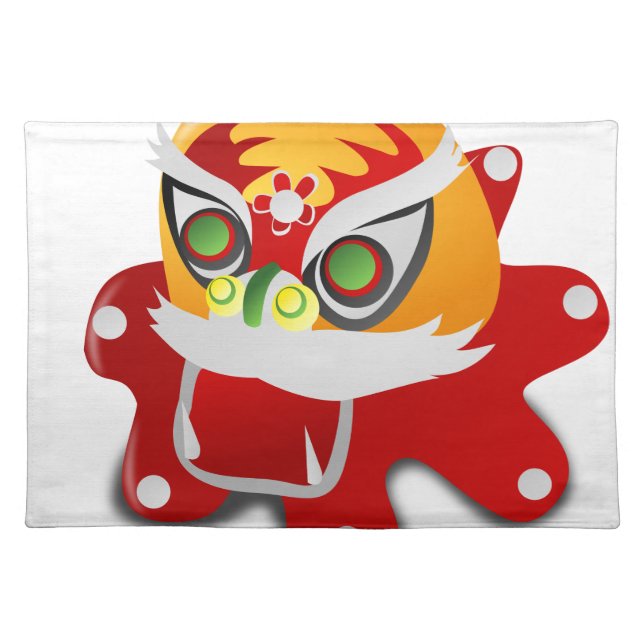 chinese dragon placemat (Front)