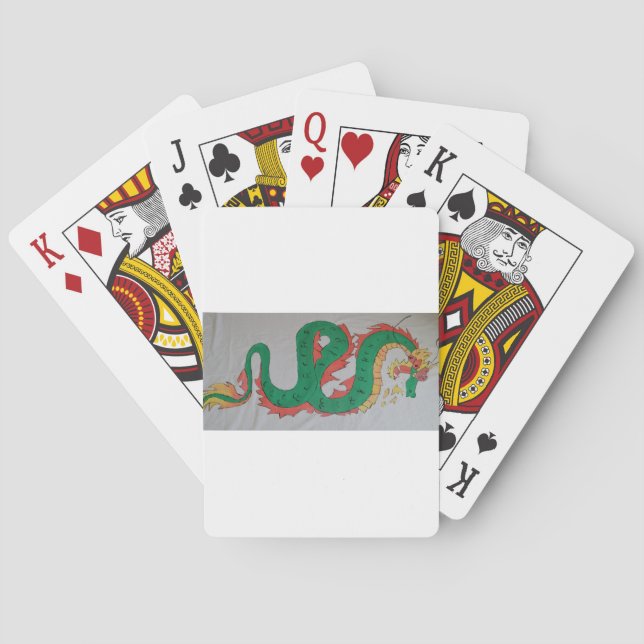 Chinese Dragon Poker Cards (Back)