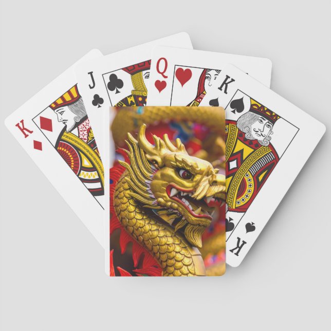 Chinese Dragon Poker Cards (Back)
