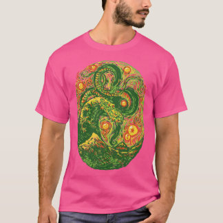 Chinese Dragon Post Impressionist by Tobe Fonseca T-Shirt